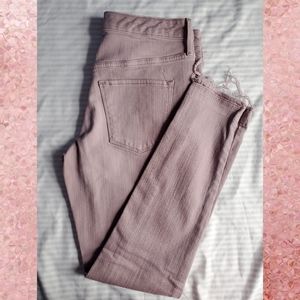 Hi-waisted Light washed Purple skinny
